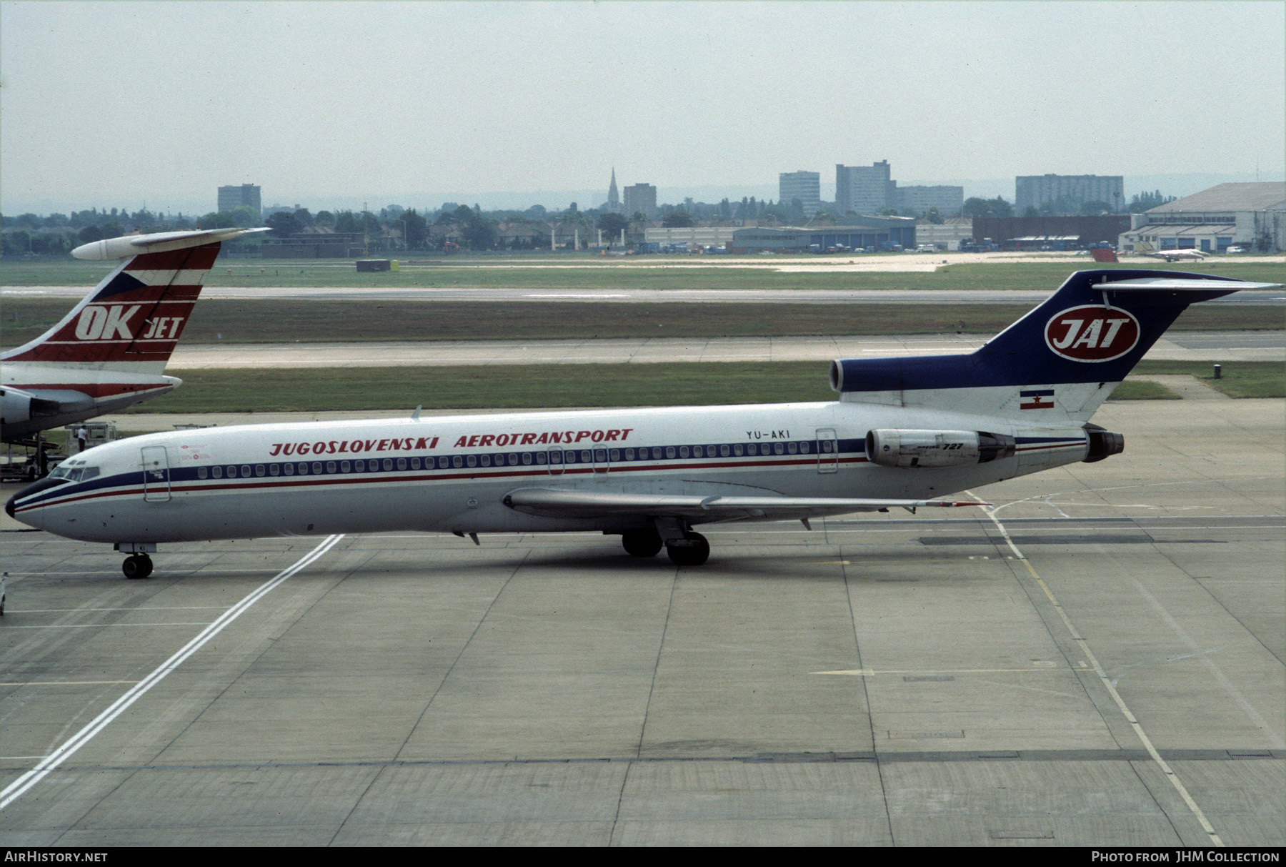 Aircraft Photo of YU-AKI | Boeing 727-2H9/Adv | JAT Yugoslav Airlines - Jugoslovenski Aerotransport | AirHistory.net #495354