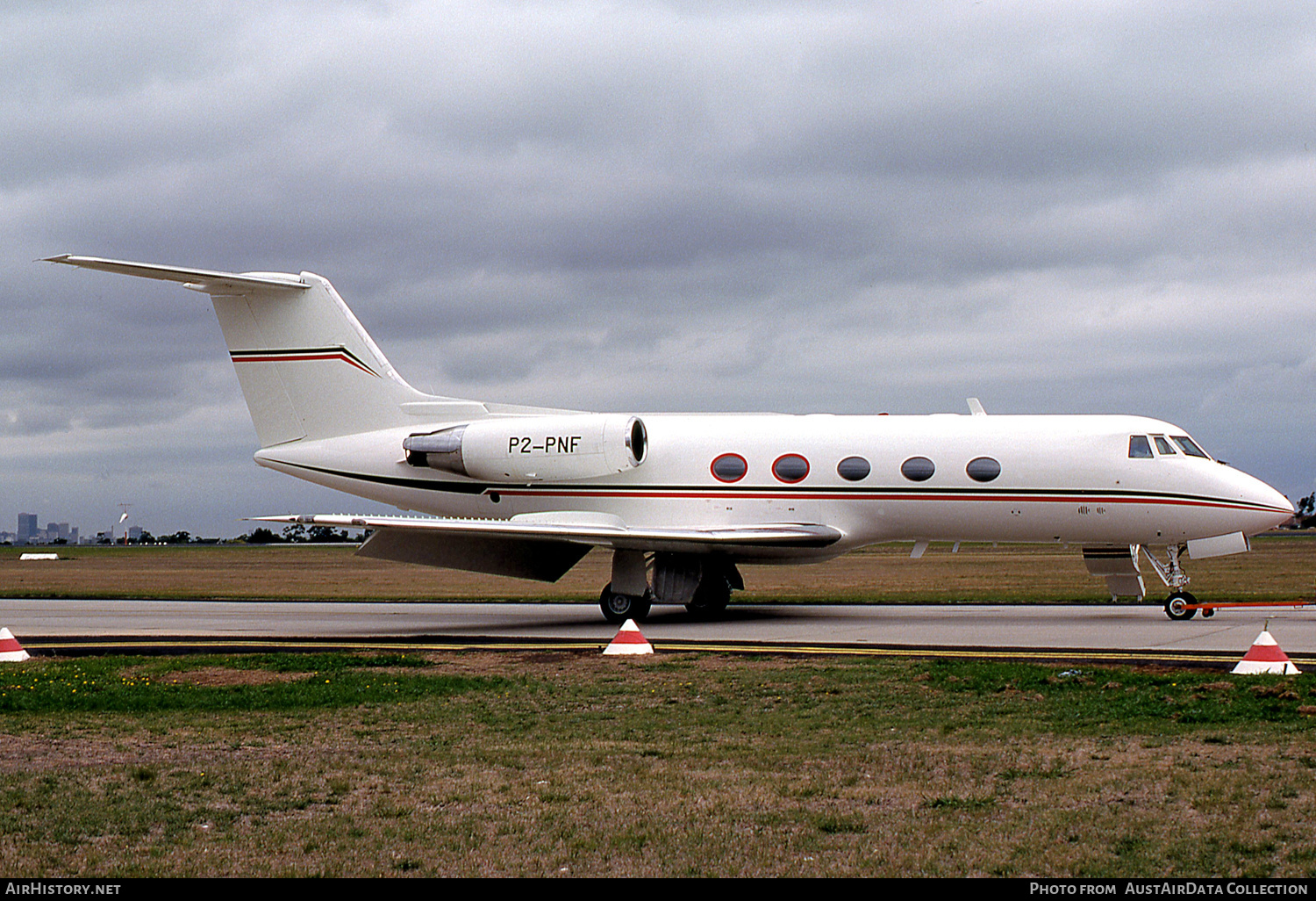 Aircraft Photo of P2-PNF | Grumman American G-1159 Gulfstream II-SP | AirHistory.net #495359