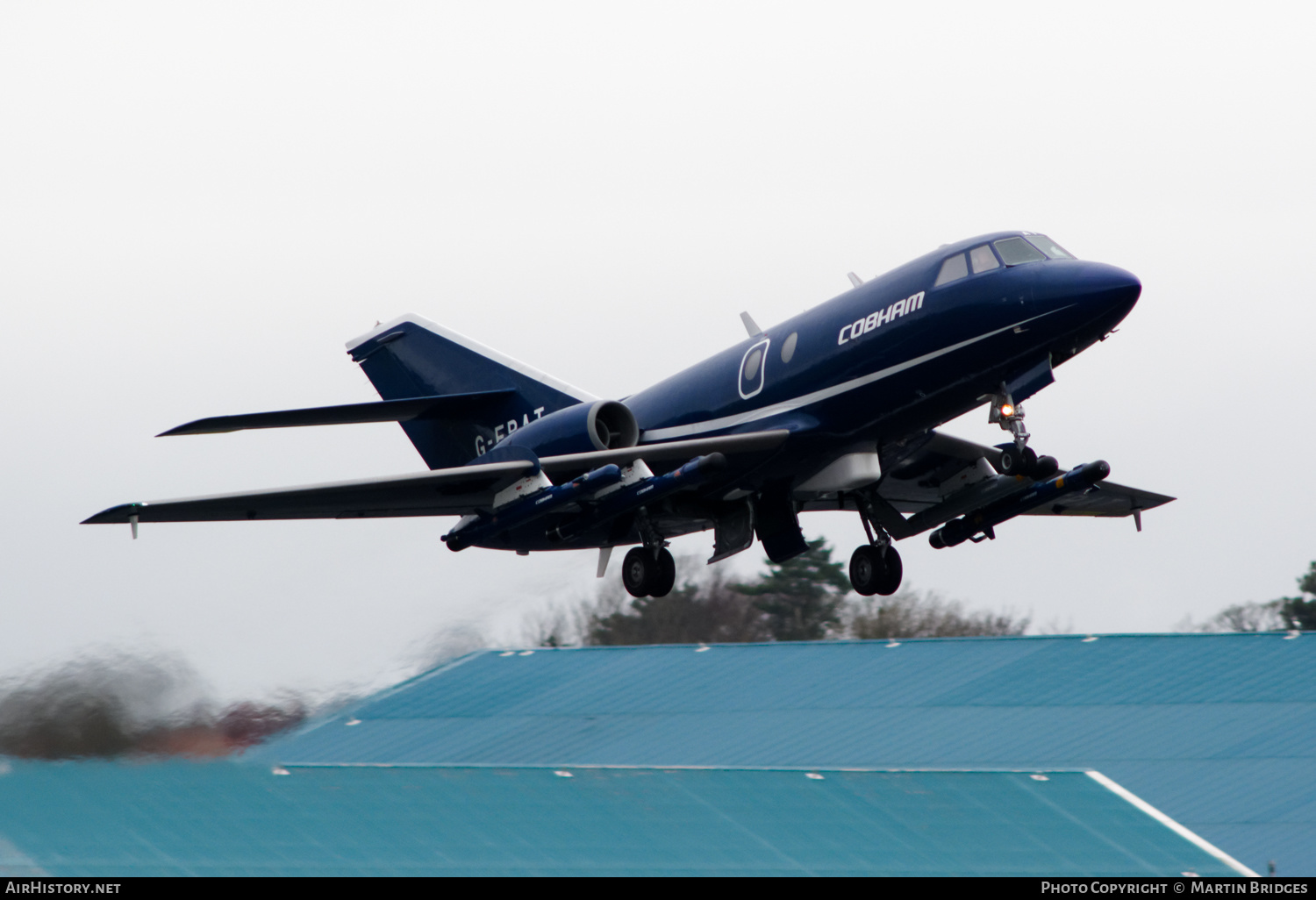 Aircraft Photo of G-FRAT | Dassault Falcon 20DC | Cobham Aviation Services | AirHistory.net #495361