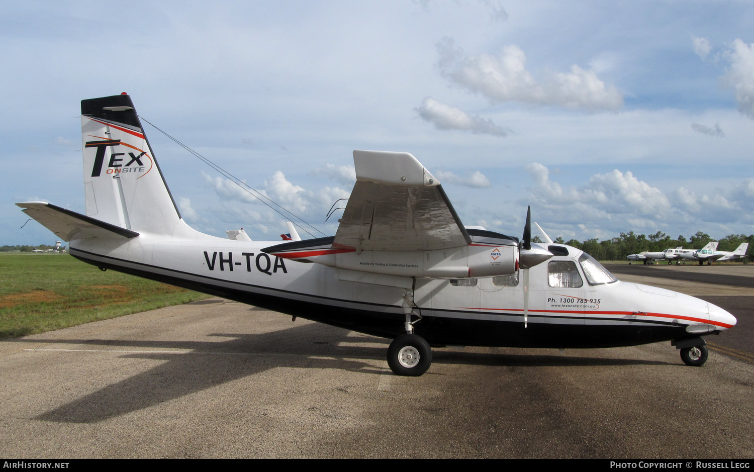 Aircraft Photo of VH-TQA | Aero Commander 500U Shrike Commander | Tex Onsite | AirHistory.net #495365