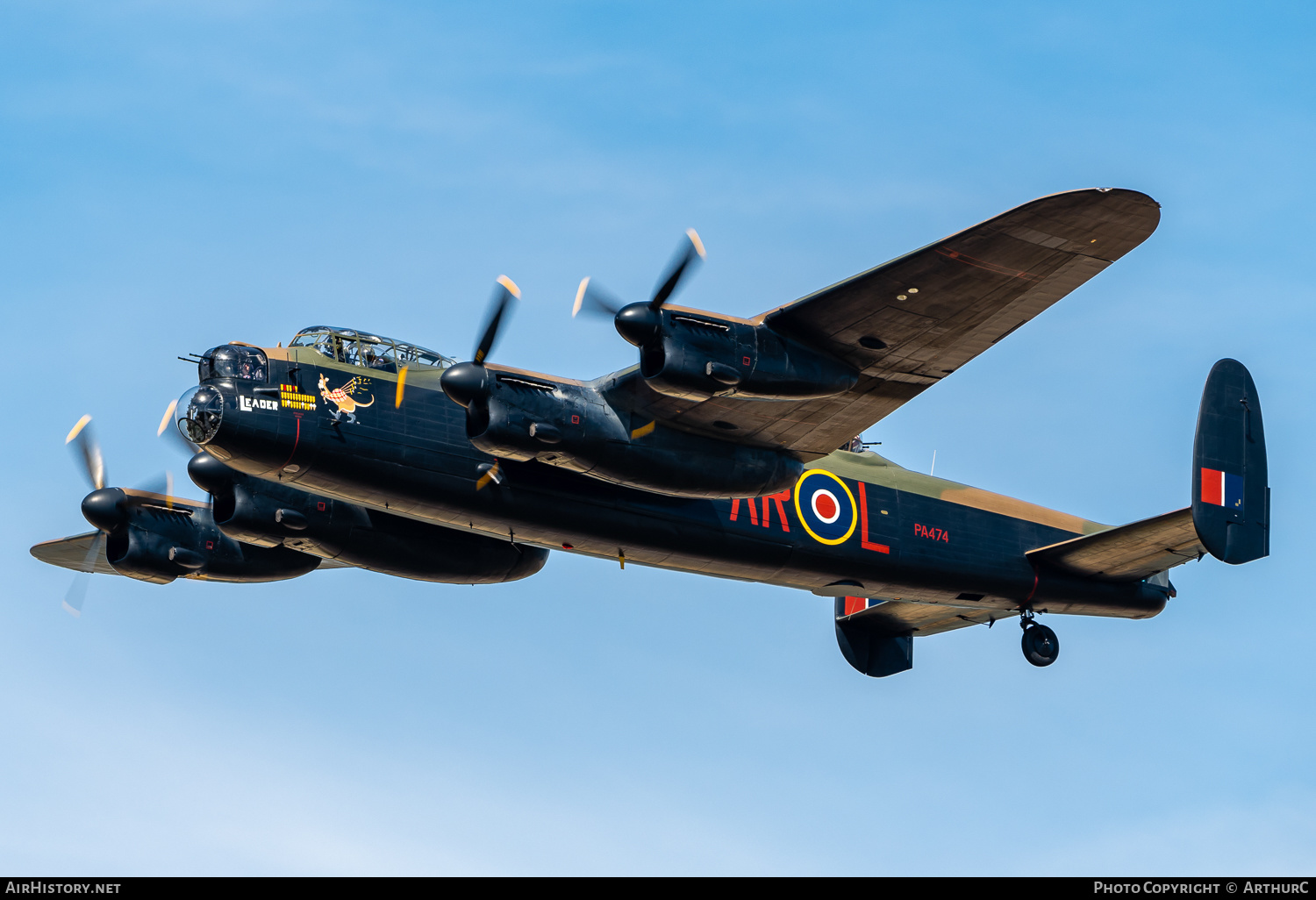Aircraft Photo of PA474 | Avro 683 Lancaster B1 | UK - Air Force | AirHistory.net #495376
