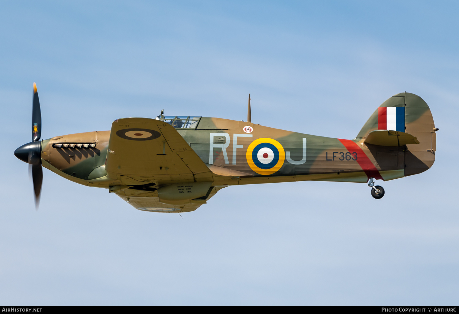 Aircraft Photo of LF363 | Hawker Hurricane Mk2C | UK - Air Force | AirHistory.net #495377