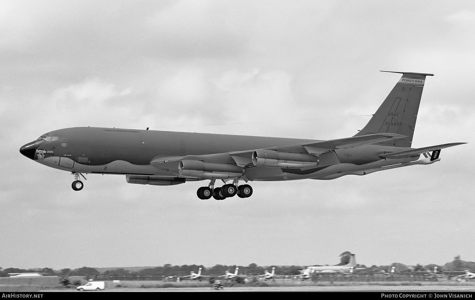 Aircraft Photo of 57-2595 / 72595 | Boeing KC-135E Stratotanker | USA - Air Force | AirHistory.net #495388