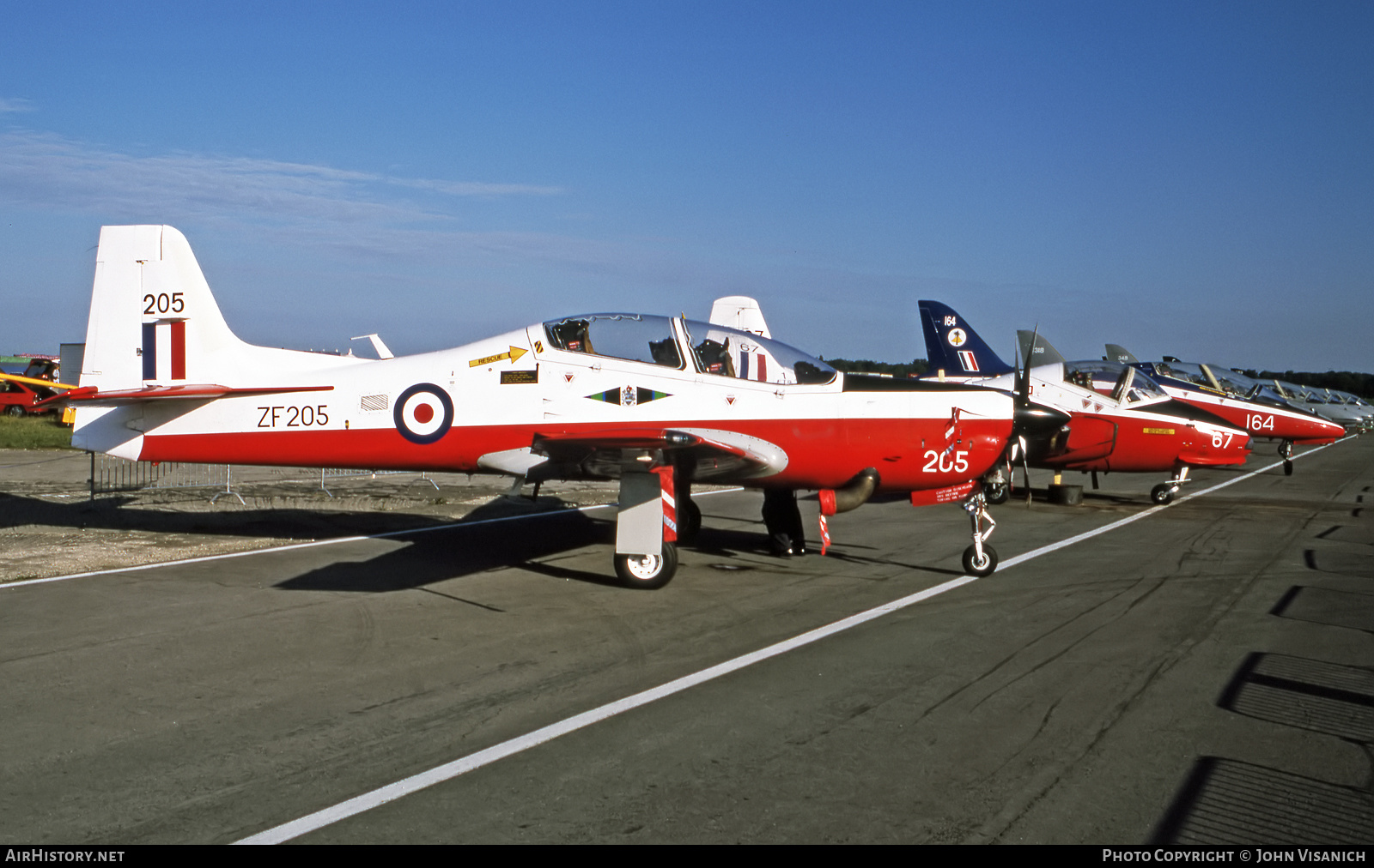 Aircraft Photo of ZF205 | Short S-312 Tucano T1 | UK - Air Force | AirHistory.net #495392