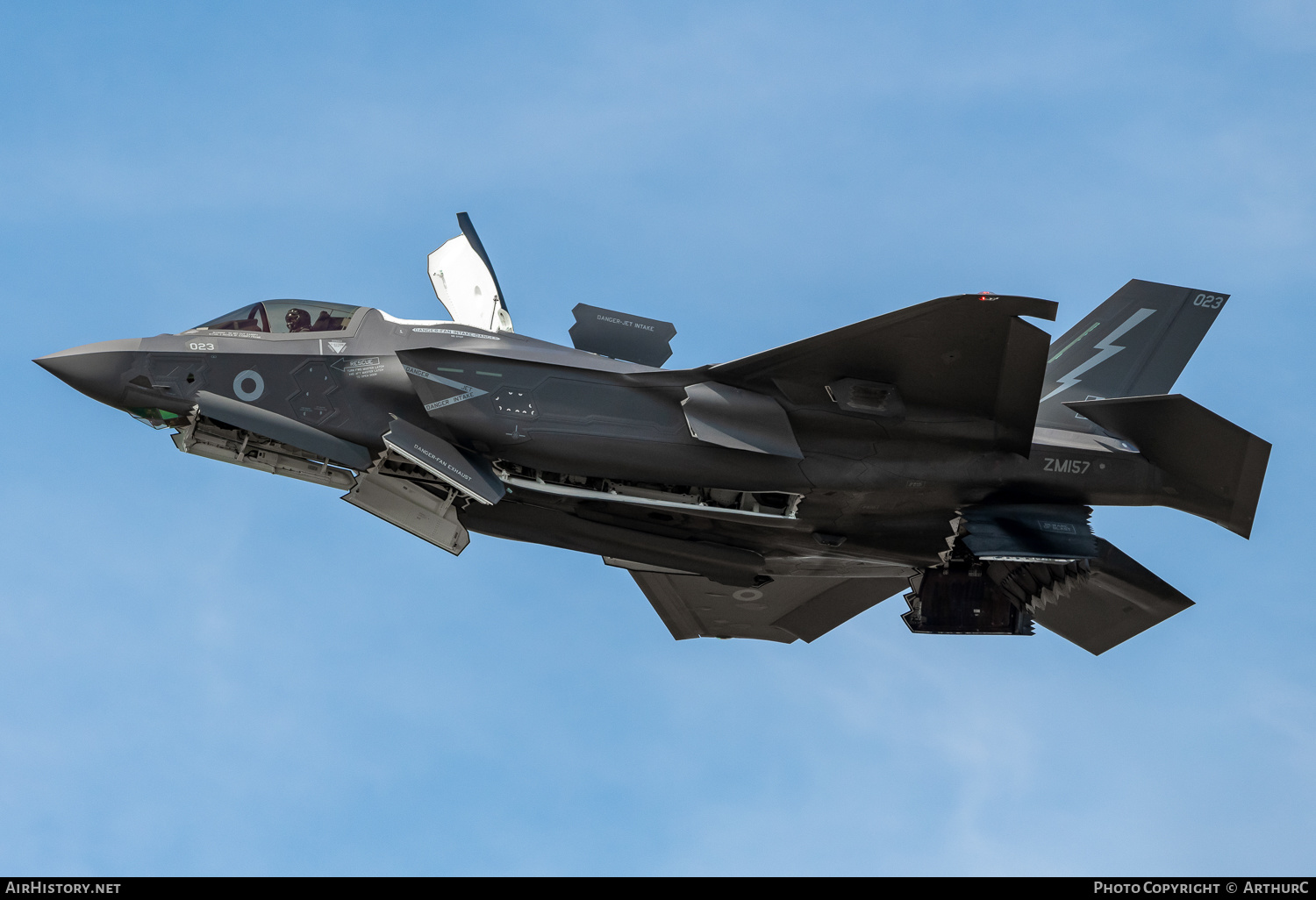 Aircraft Photo of ZM157 | Lockheed Martin F-35B Lightning II | UK - Air Force | AirHistory.net #495421