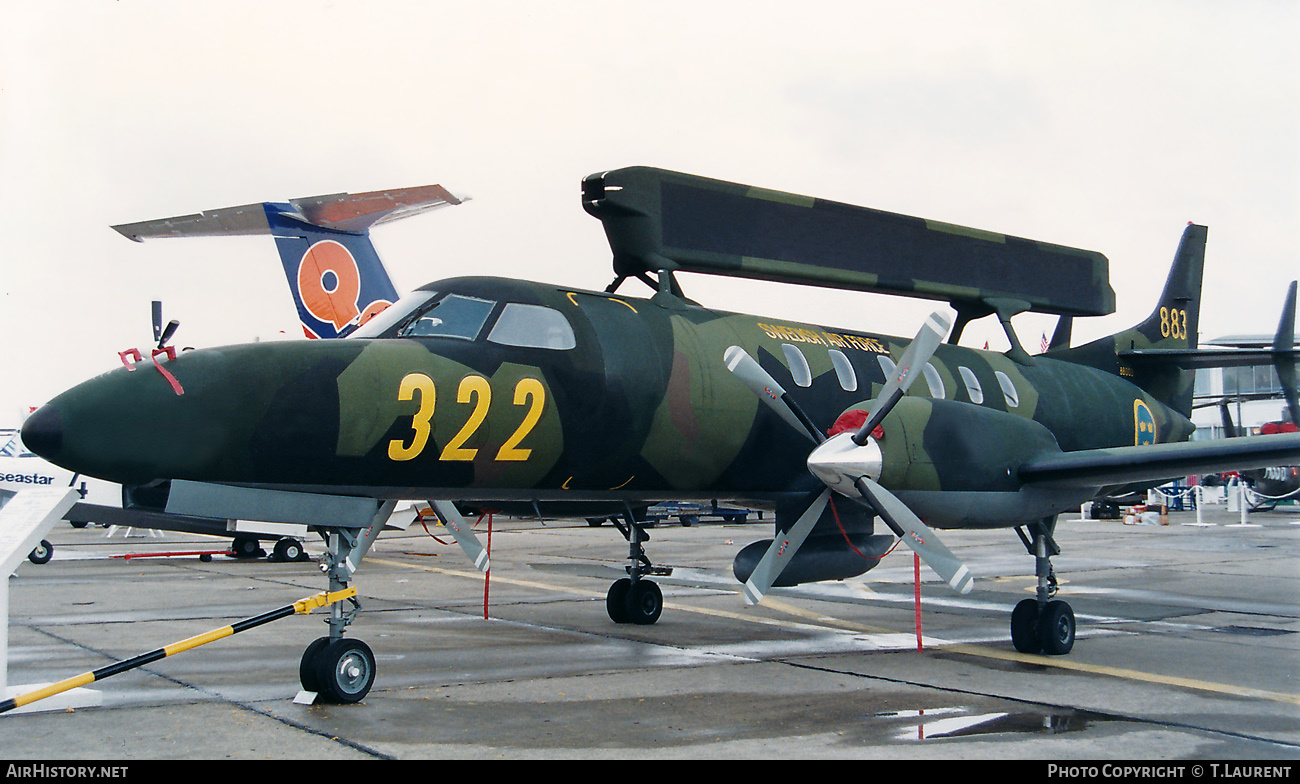 Aircraft Photo of 88003 | Fairchild Swearingen Tp88 Metro III/AEW | Sweden - Air Force | AirHistory.net #495427