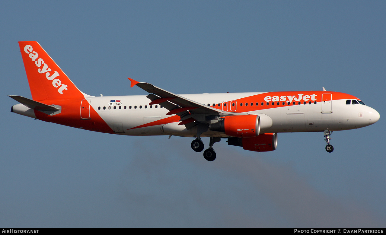 Aircraft Photo of OE-IJO | Airbus A320-214 | EasyJet | AirHistory.net #495435