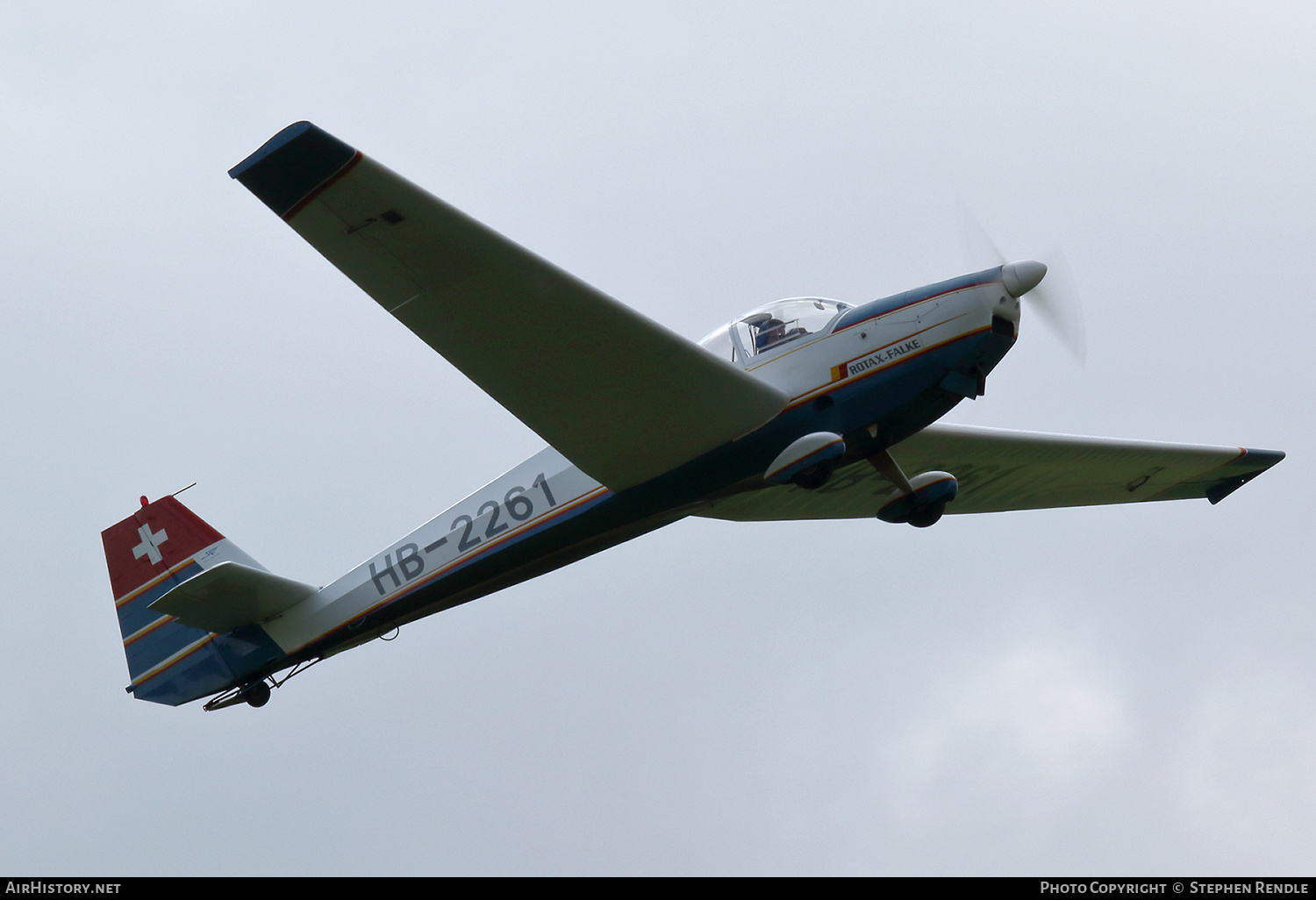 Aircraft Photo of HB-2261 | Scheibe SF-25C Rotax Falke | AirHistory.net #495450