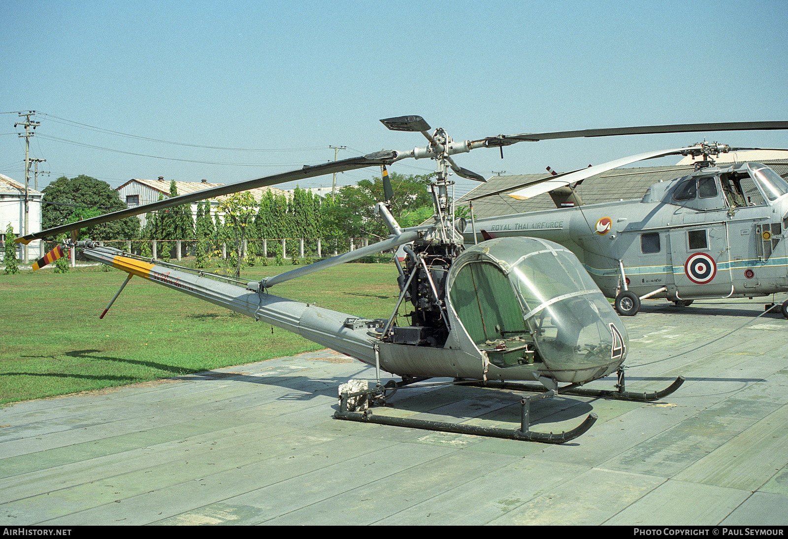 Aircraft Photo of H.2K-4/96 | Hiller UH-12B | Thailand - Air Force | AirHistory.net #495452