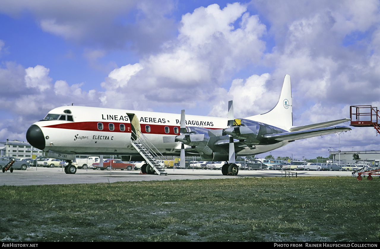 Aircraft Photo of ZP-CBX | Lockheed L-188A Electra | Líneas Aéreas Paraguayas - LAP | AirHistory.net #495456