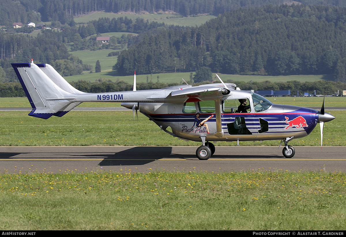 Aircraft Photo of N991DM | Cessna 337D Super Skymaster | Red Bull | AirHistory.net #495461