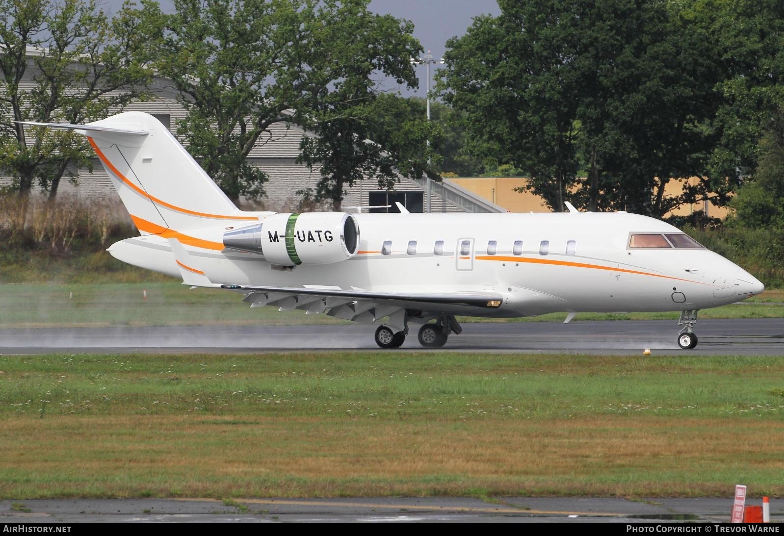 Aircraft Photo of M-UATG | Bombardier Challenger 650 (CL-600-2B16) | AirHistory.net #495480