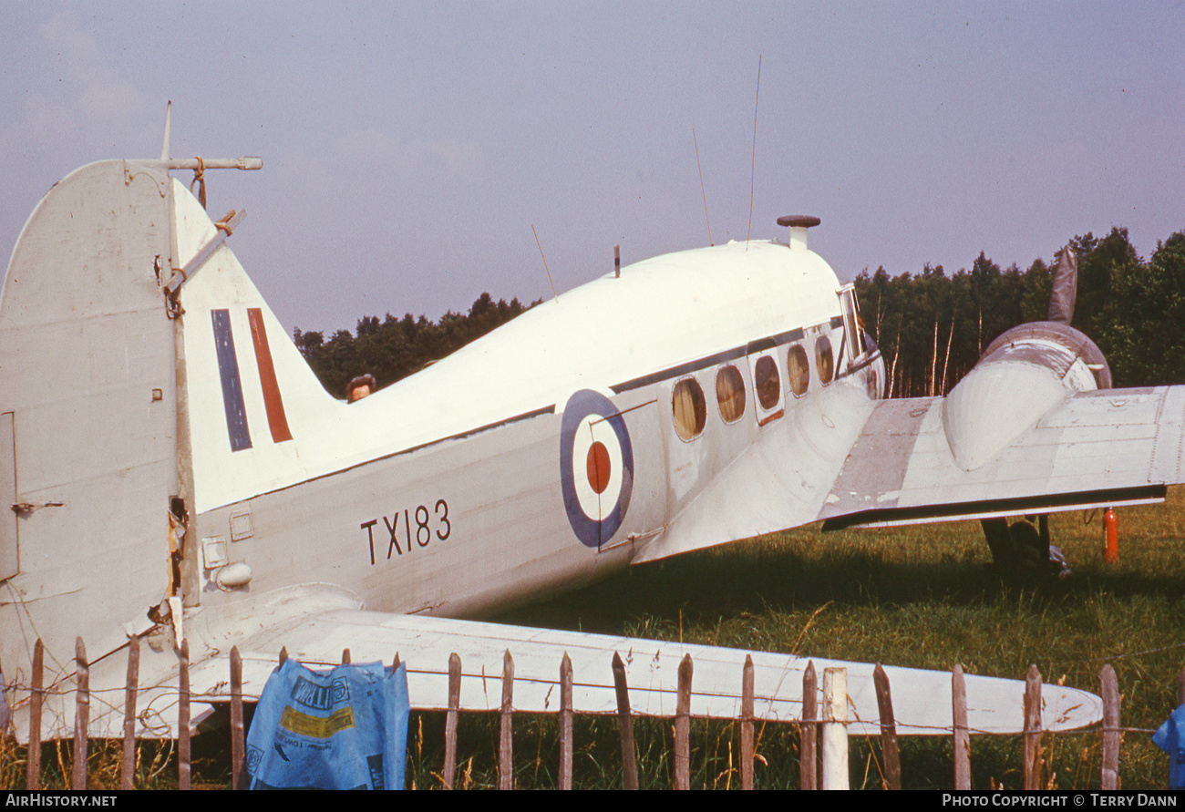 Aircraft Photo of TX183 | Avro 652A Anson C19/2 | UK - Air Force | AirHistory.net #495497