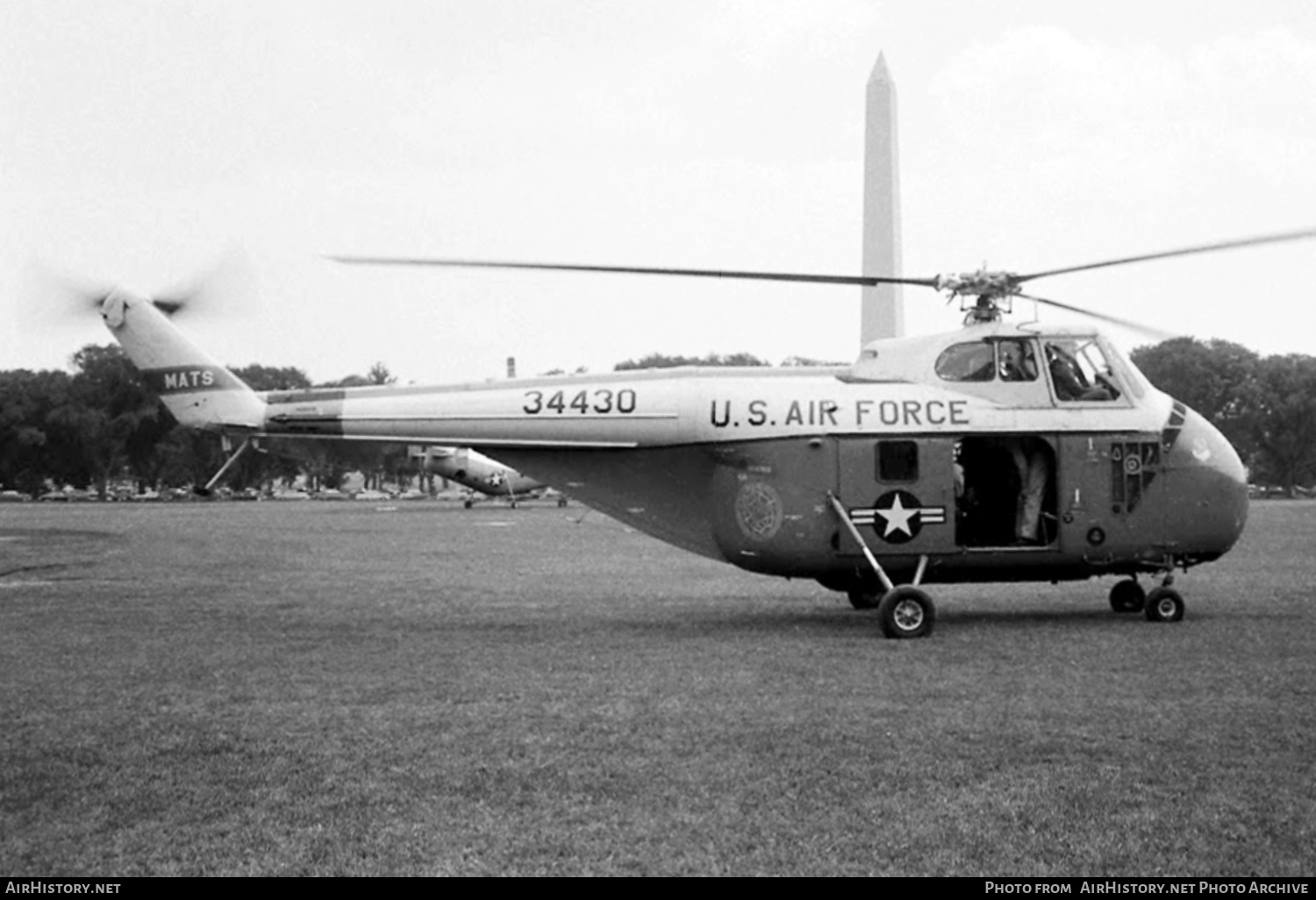 Aircraft Photo of 53-4430 / 34430 | Sikorsky H-19B Chickasaw (S-55D) | USA - Air Force | AirHistory.net #495505