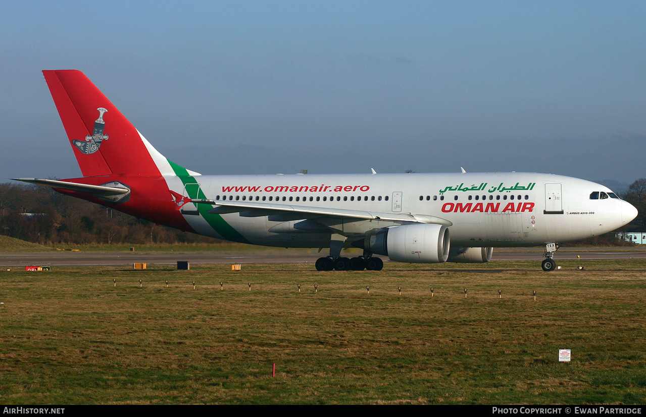 Aircraft Photo of CS-TEX | Airbus A310-304 | Oman Air | AirHistory.net #495515