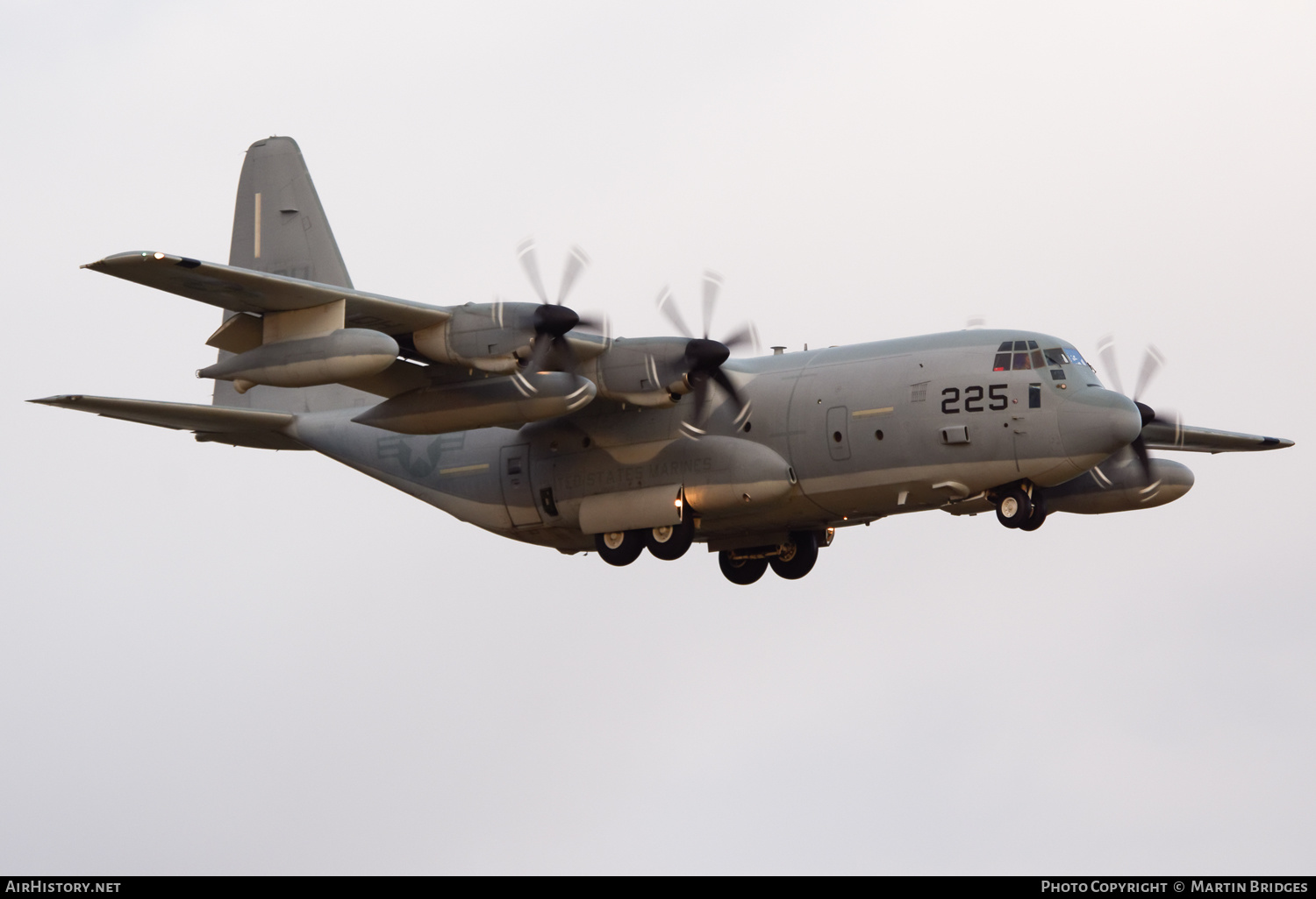 Aircraft Photo of 169225 / 9225 | Lockheed Martin KC-130J Hercules | USA - Marines | AirHistory.net #495526