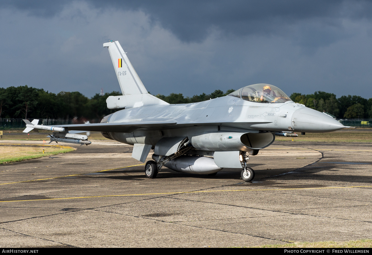 Aircraft Photo of FA-126 | General Dynamics F-16AM Fighting Falcon | Belgium - Air Force | AirHistory.net #495534