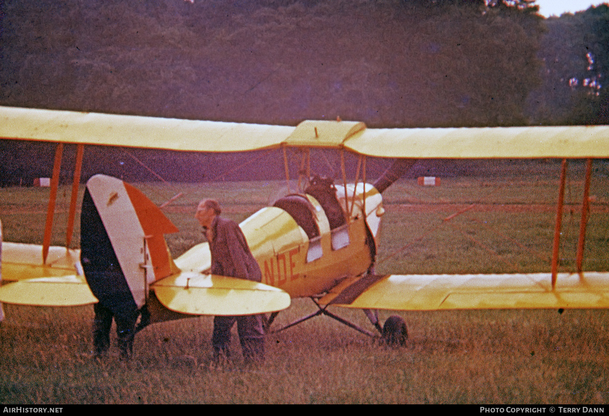 Aircraft Photo of G-ANDE | De Havilland D.H. 82A Tiger Moth II | AirHistory.net #495537