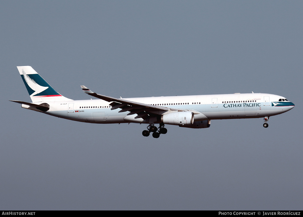 Aircraft Photo of B-HLP | Airbus A330-343E | Cathay Pacific Airways | AirHistory.net #495538