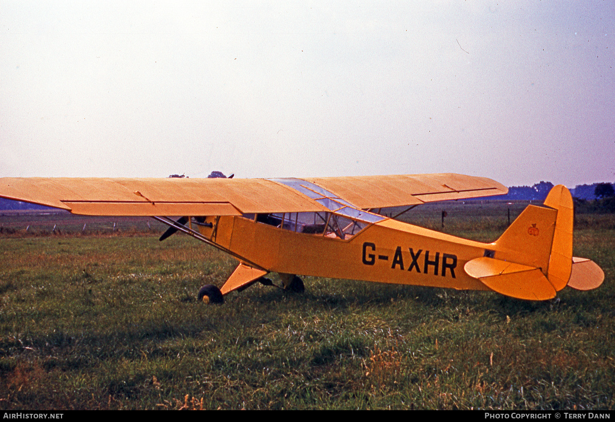 Aircraft Photo of G-AXHR | Piper J-3C-65 Cub | AirHistory.net #495544