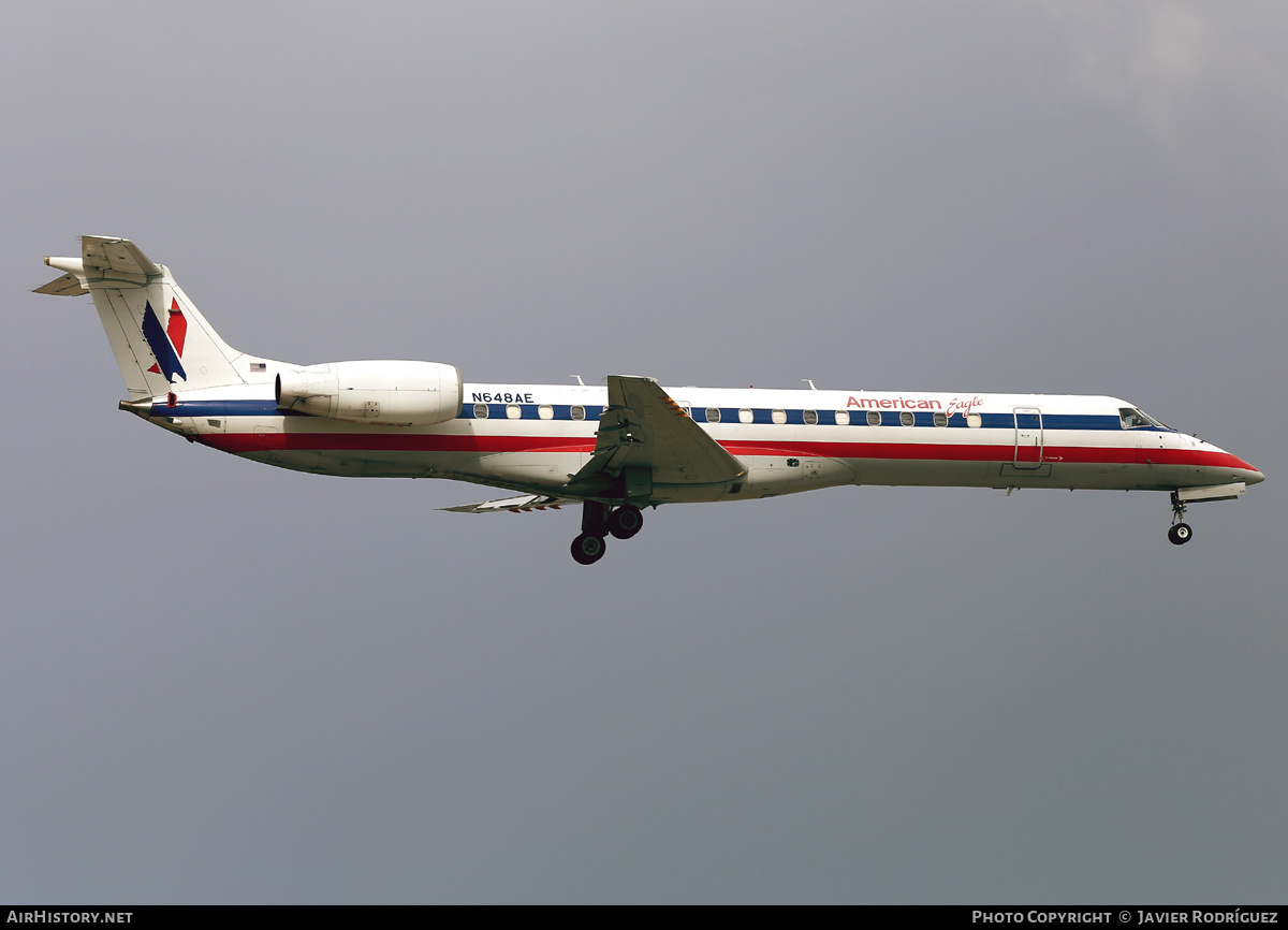 Aircraft Photo of N648AE | Embraer ERJ-145LR (EMB-145LR) | American Eagle | AirHistory.net #495545