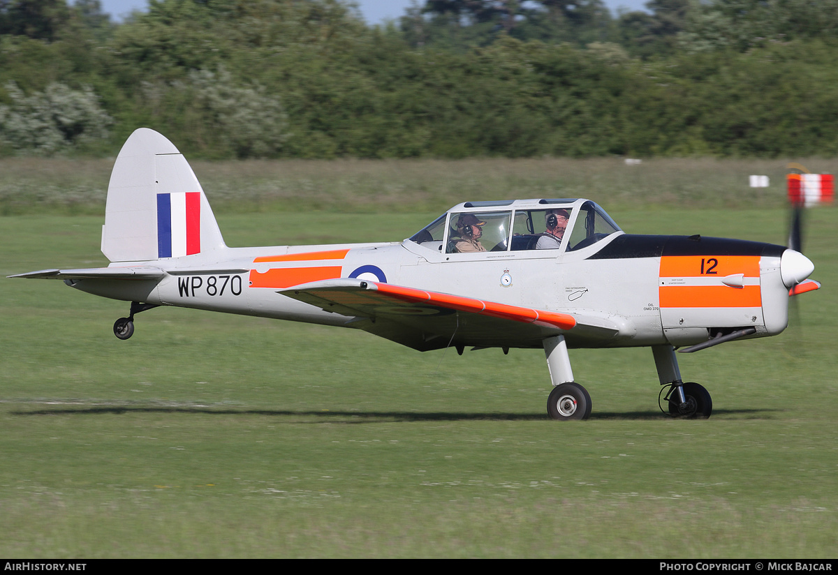 Aircraft Photo of G-BCOI / WP870 | De Havilland Canada DHC-1 Chipmunk Mk22 | UK - Air Force | AirHistory.net #495551