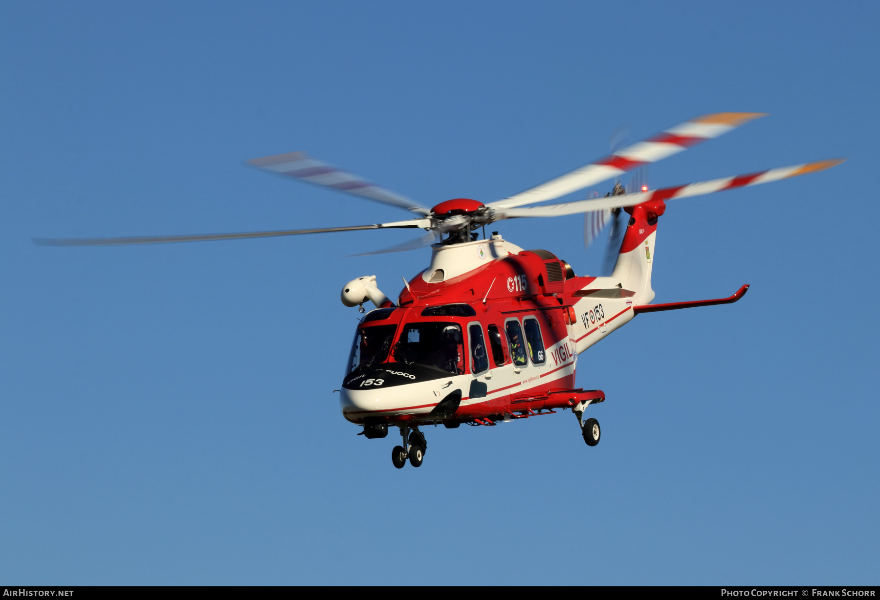 Aircraft Photo of VF-153 | AgustaWestland AW-139 | Italy - Vigili del Fuoco | AirHistory.net #495561