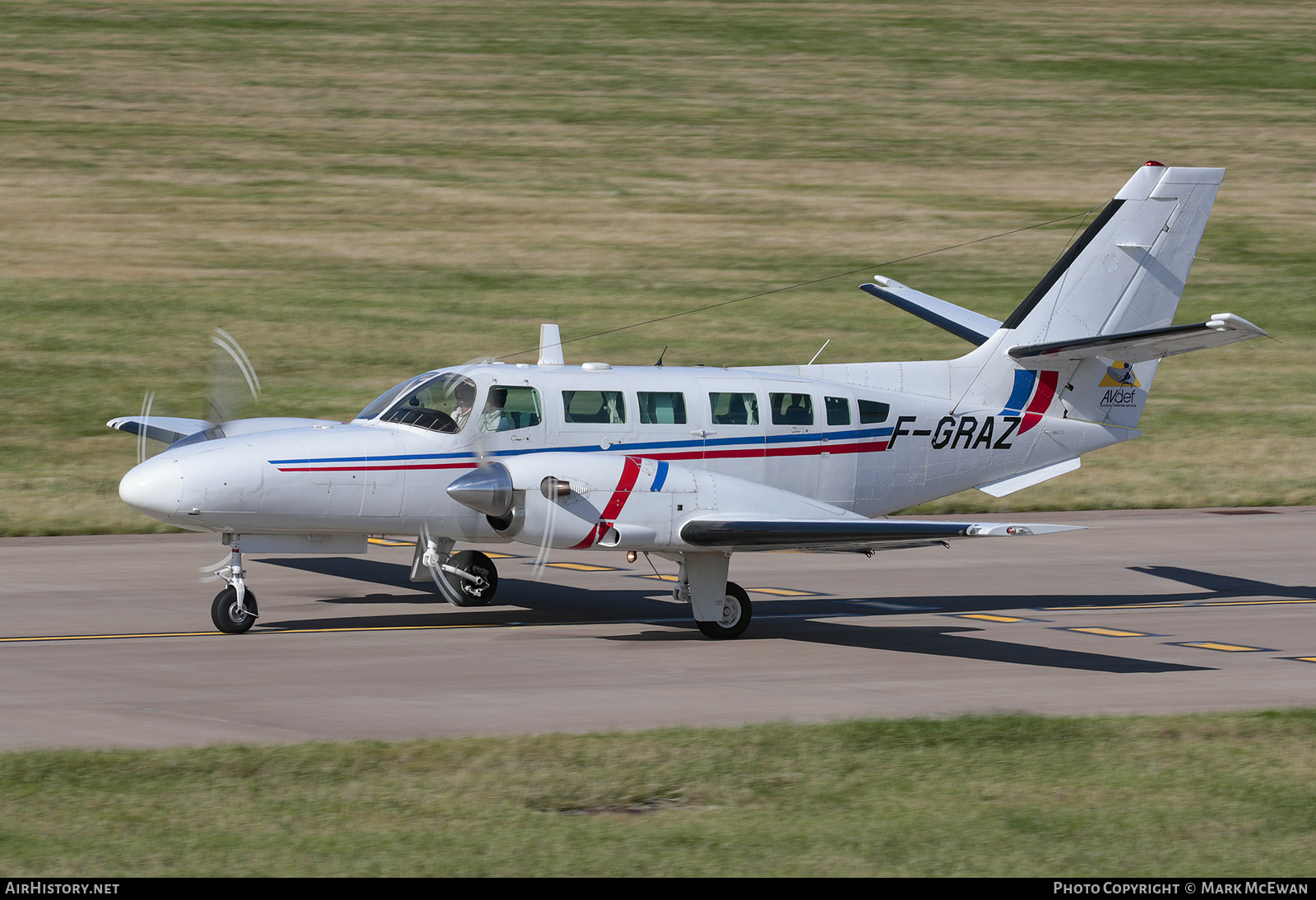 Aircraft Photo of F-GRAZ | Reims F406 Caravan II | AVdef - Aviation Défense Service | AirHistory.net #495566