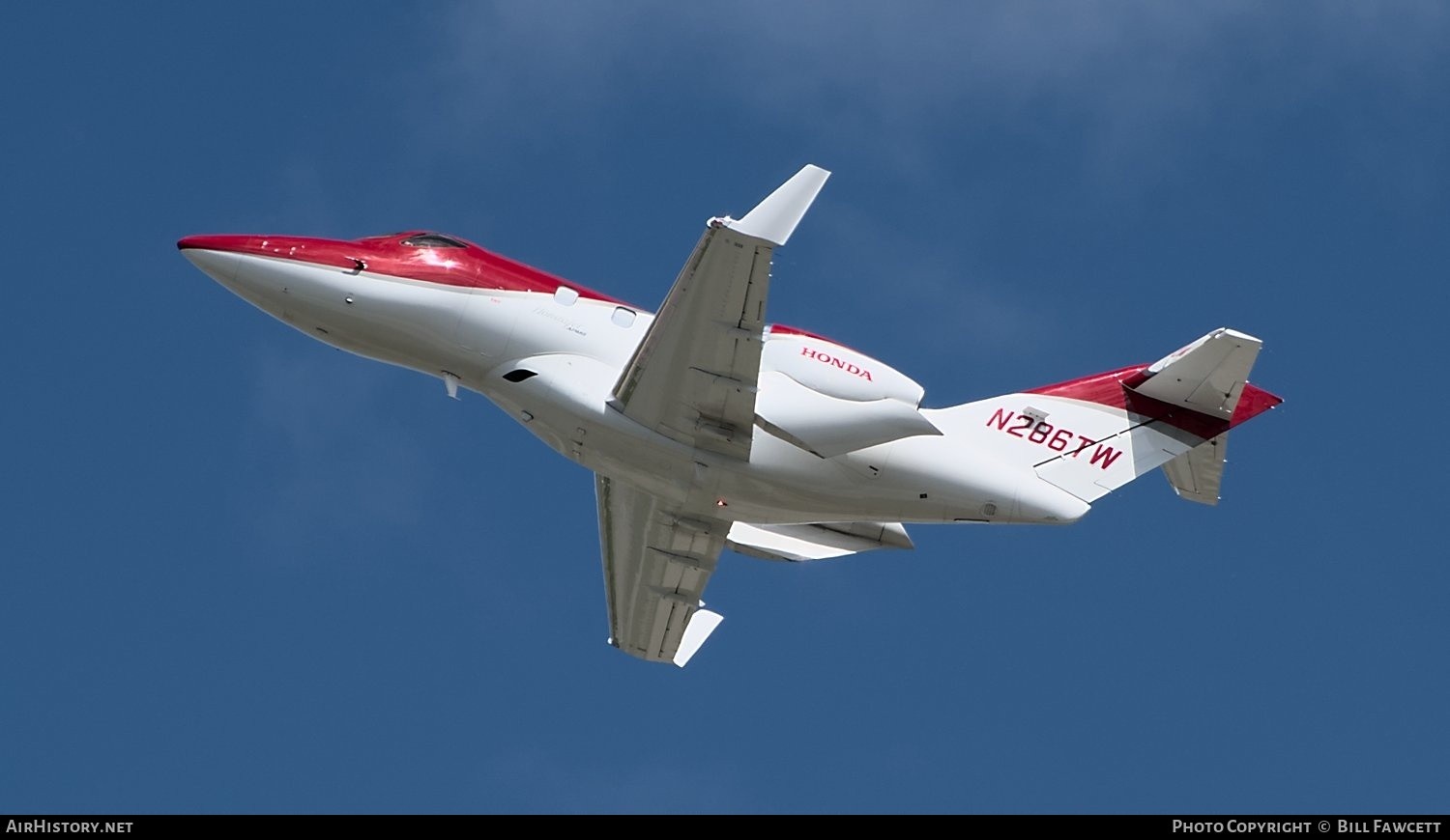 Aircraft Photo of N286TW | Honda HA-420 HondaJet | AirHistory.net #495569