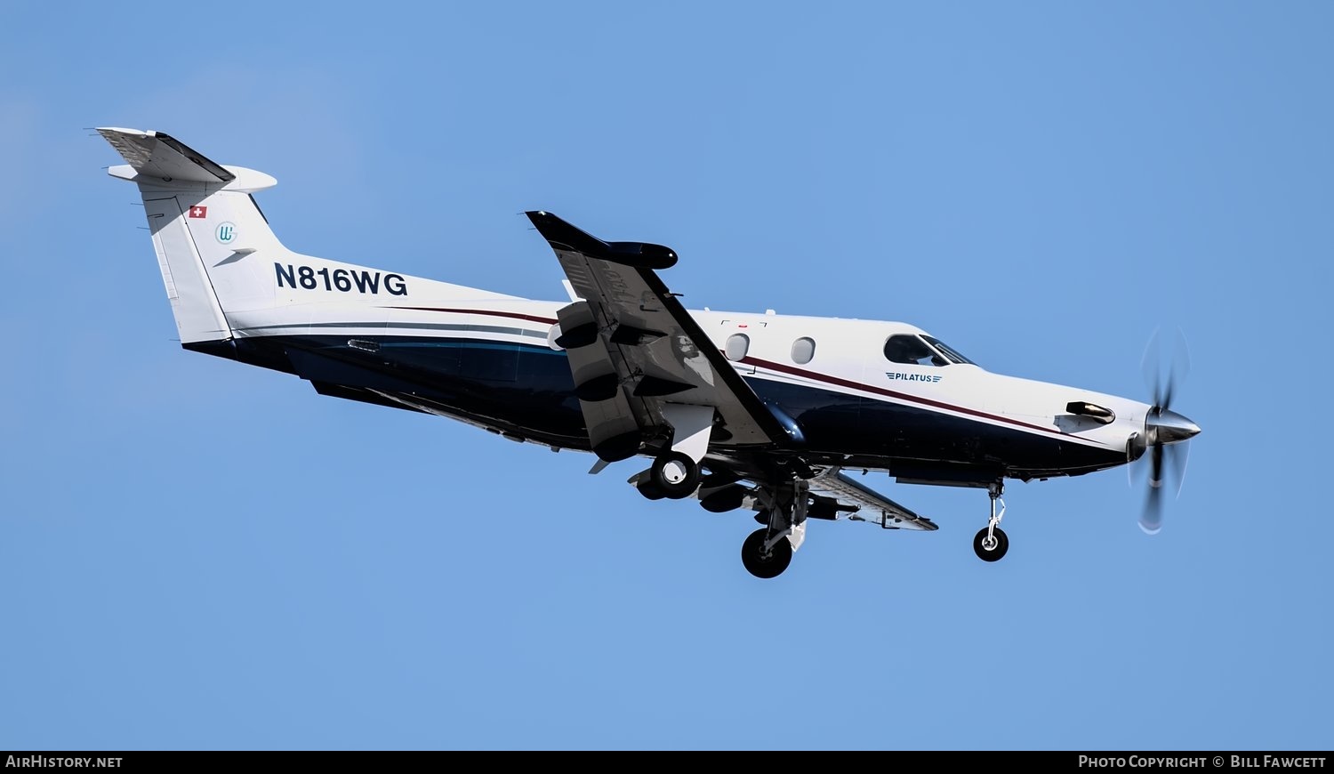 Aircraft Photo of N816WG | Pilatus PC-12NG (PC-12/47E) | AirHistory.net #495600