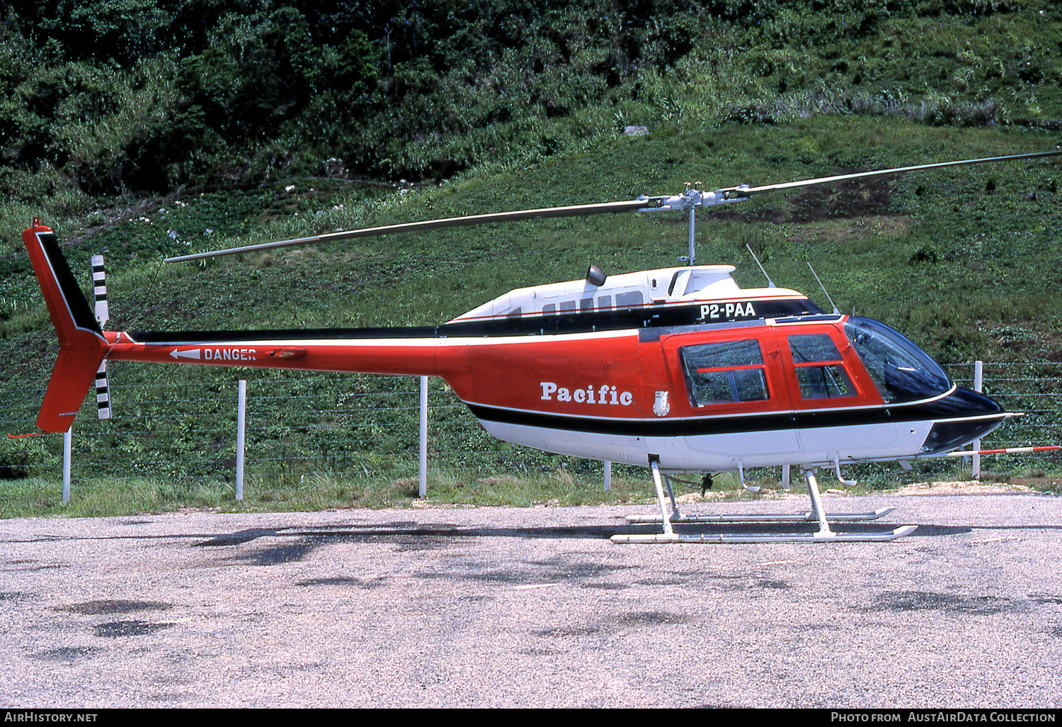 Aircraft Photo of P2-PAA | Bell 206B-2 JetRanger II | Pacific Helicopters | AirHistory.net #495603