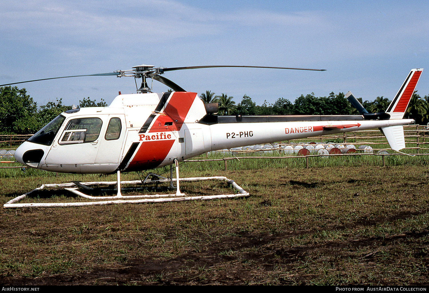 Aircraft Photo of P2-PHG | Aerospatiale AS-350B Squirrel | Pacific Helicopters | AirHistory.net #495604