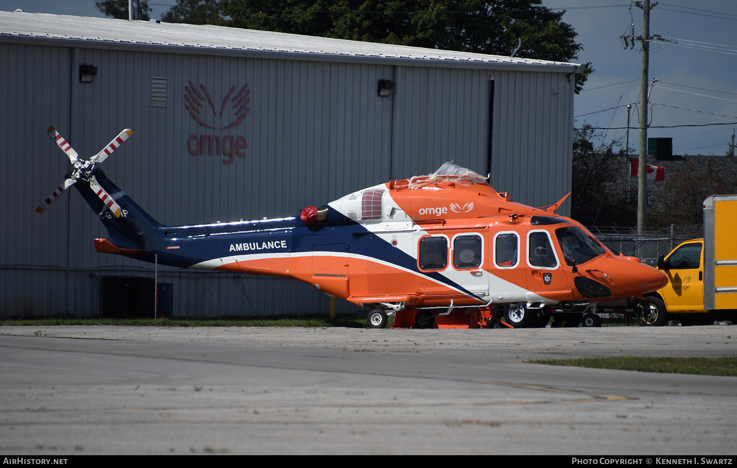 Aircraft Photo of C-GYNP | AgustaWestland AW-139 | Ornge Ambulance | AirHistory.net #495607