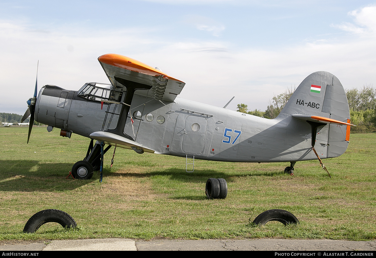 Aircraft Photo of HA-ABC | Antonov An-2P | AirHistory.net #495609