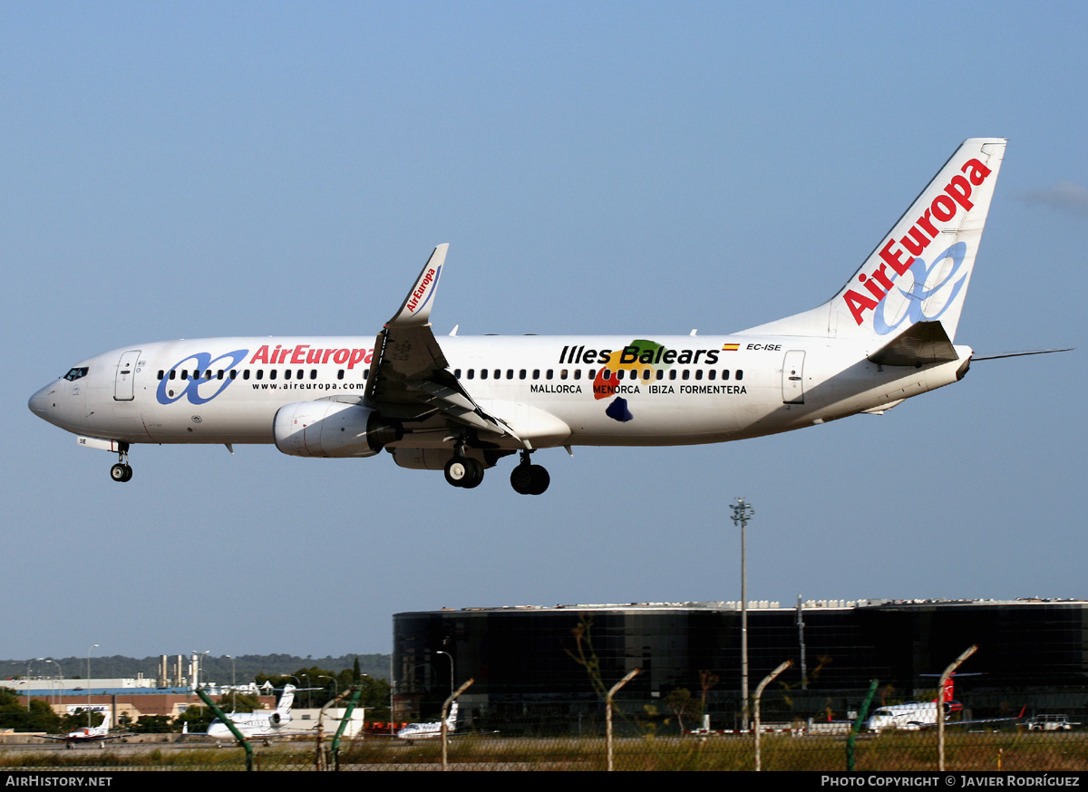 Aircraft Photo of EC-ISE | Boeing 737-85P | Air Europa | AirHistory.net #495621