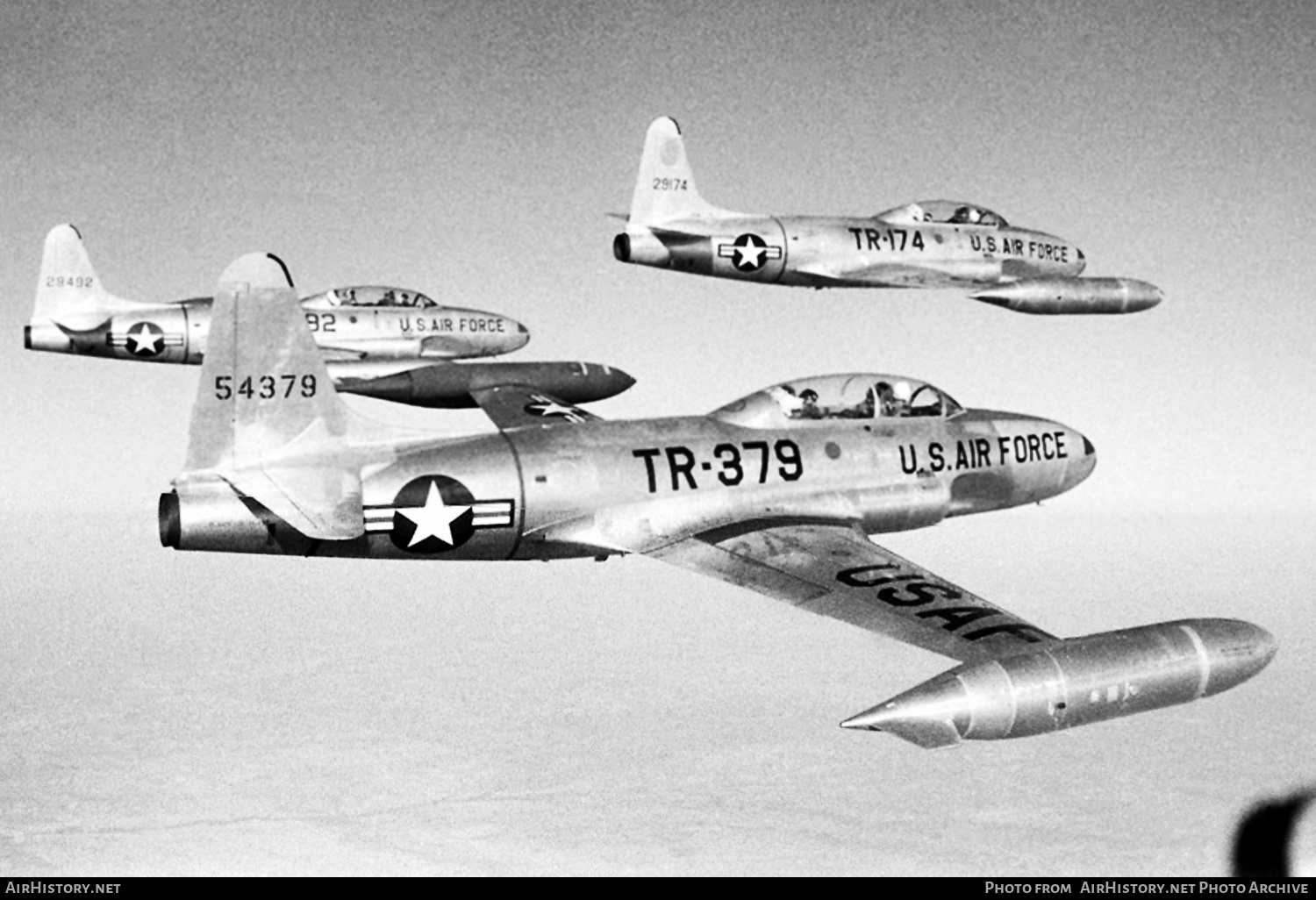 Aircraft Photo of 55-4379 / 54379 | Lockheed T-33A | USA - Air Force | AirHistory.net #495627
