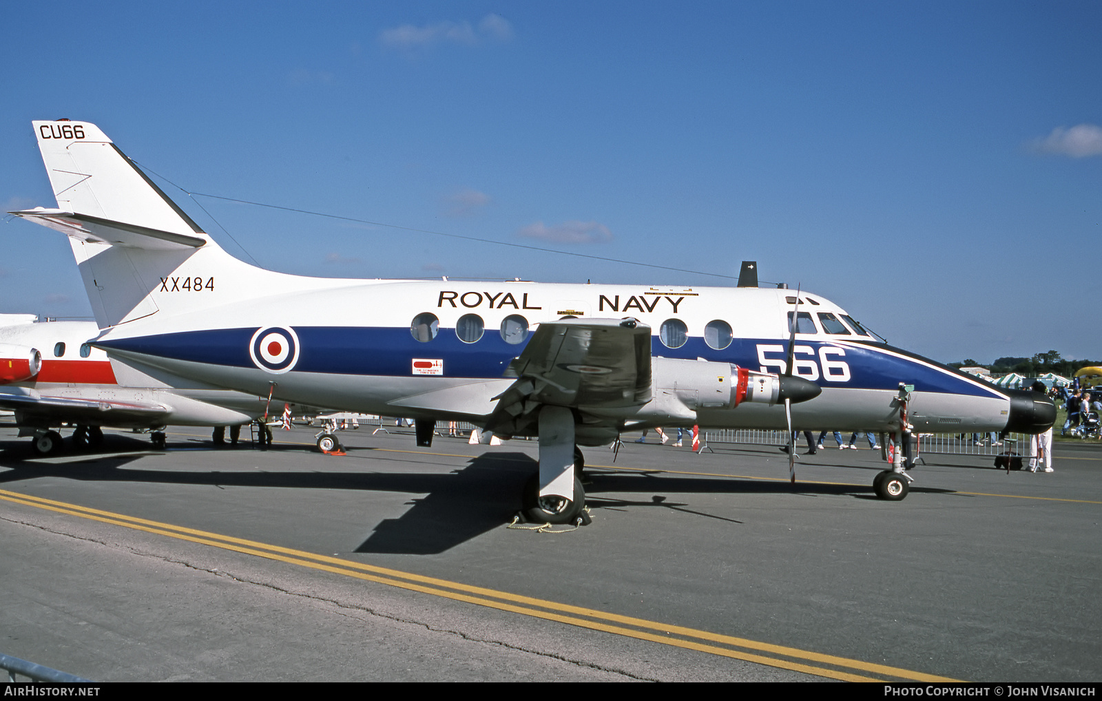 Aircraft Photo of XX484 | Scottish Aviation HP-137 Jetstream T2 | UK - Navy | AirHistory.net #495645