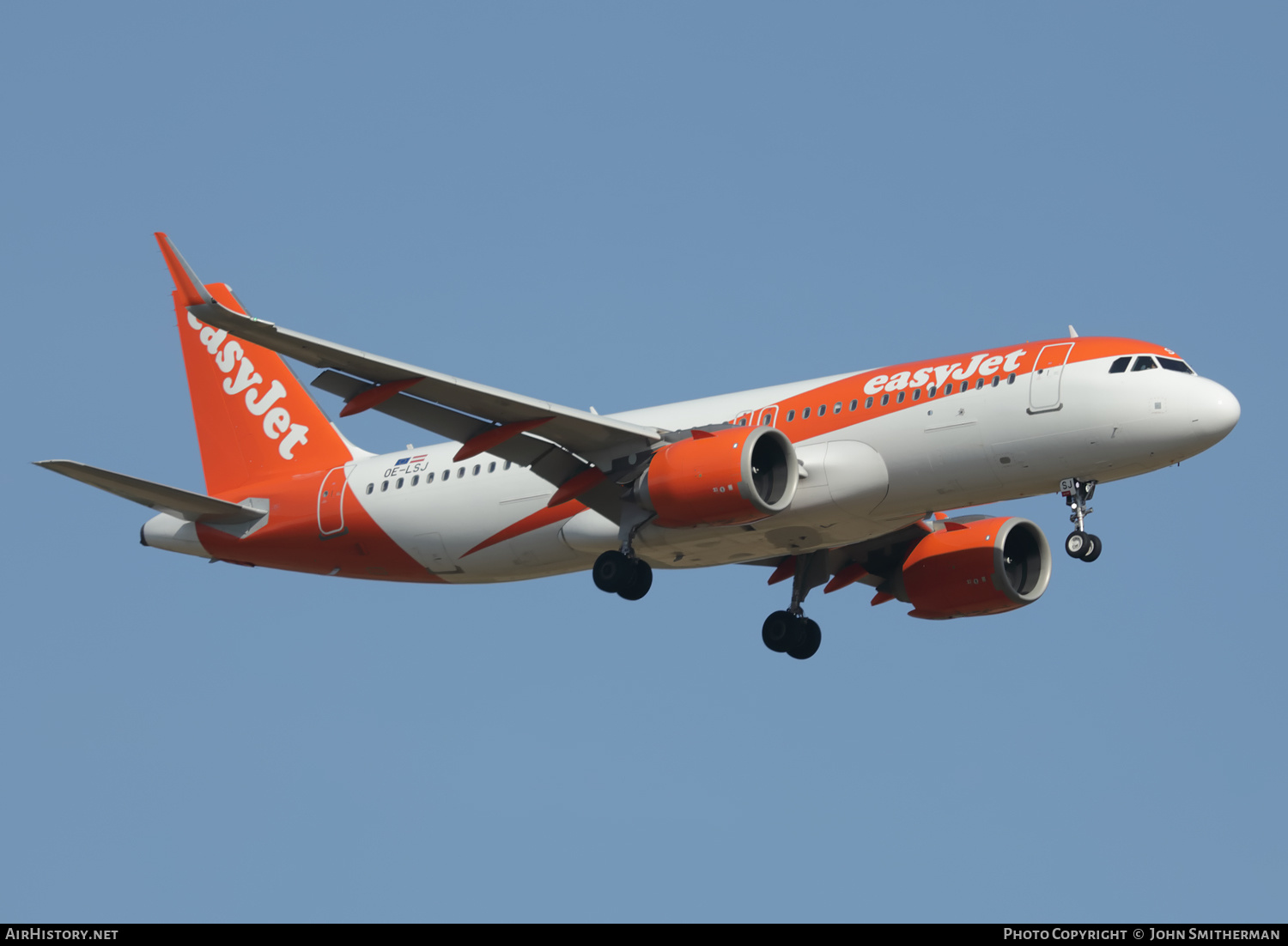 Aircraft Photo of OE-LSJ | Airbus A320-251N | EasyJet | AirHistory.net #495654