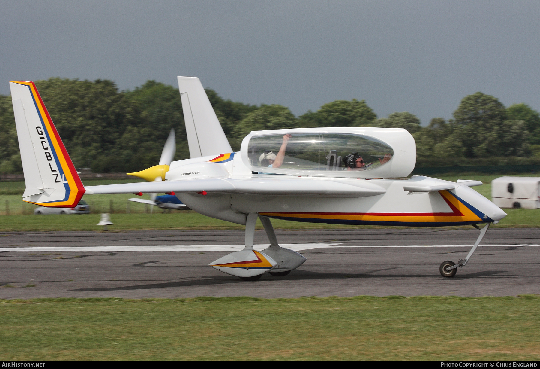 Aircraft Photo of G-CBLZ | Rutan 61 Long-EZ | AirHistory.net #495675