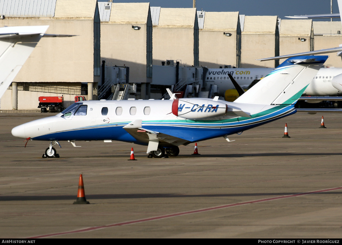 Aircraft Photo of M-CARA | Cessna 525 CitationJet M2 | AirHistory.net #495679