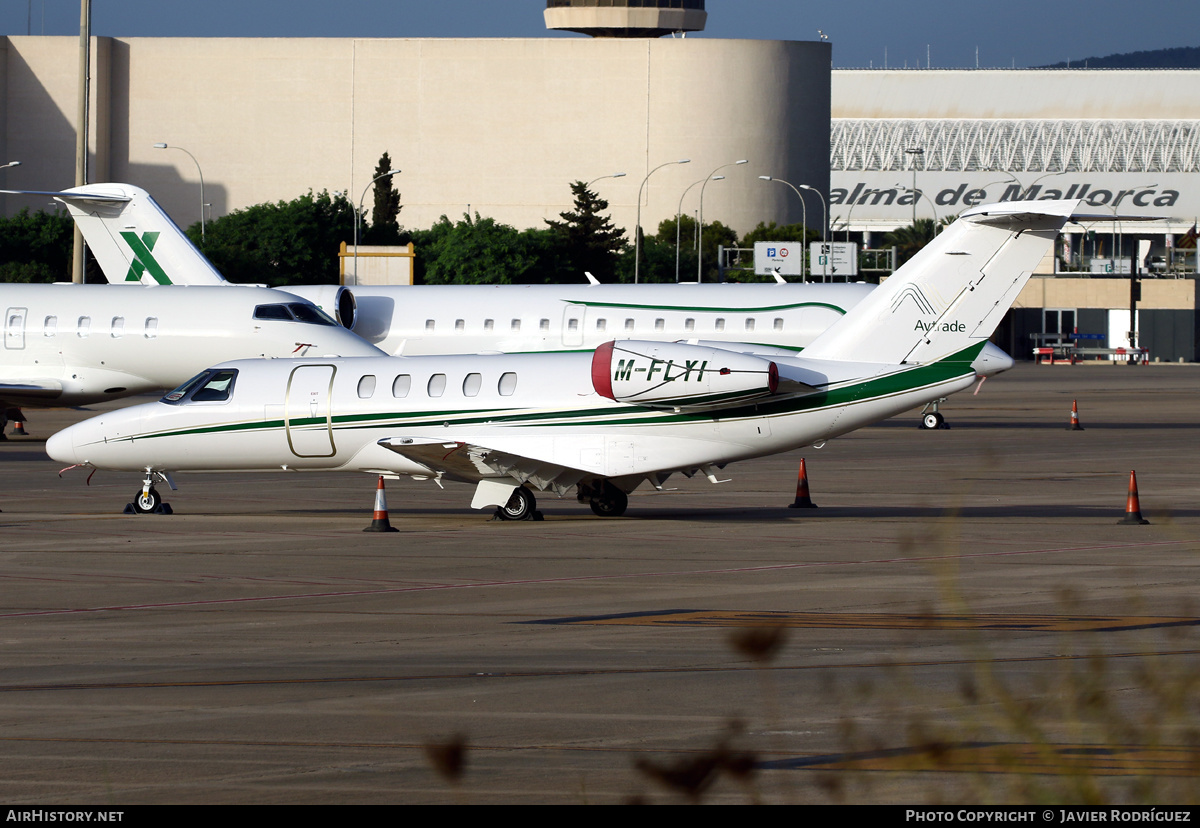 Aircraft Photo of M-FLYI | Cessna 525C CitationJet CJ4 | Avtrade | AirHistory.net #495680