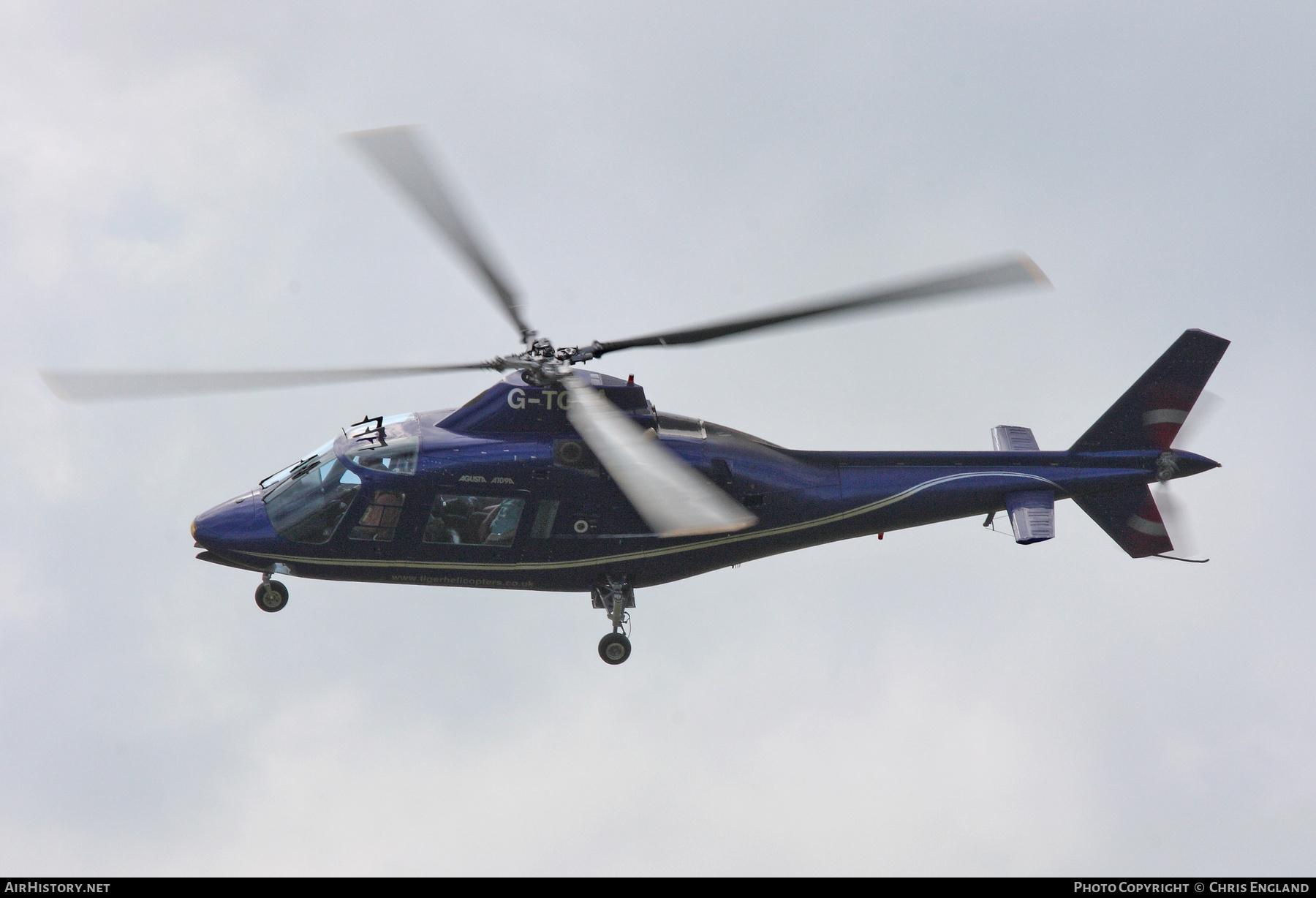 Aircraft Photo of G-TGRA | Agusta A-109A | Tiger Helicopters | AirHistory.net #495682