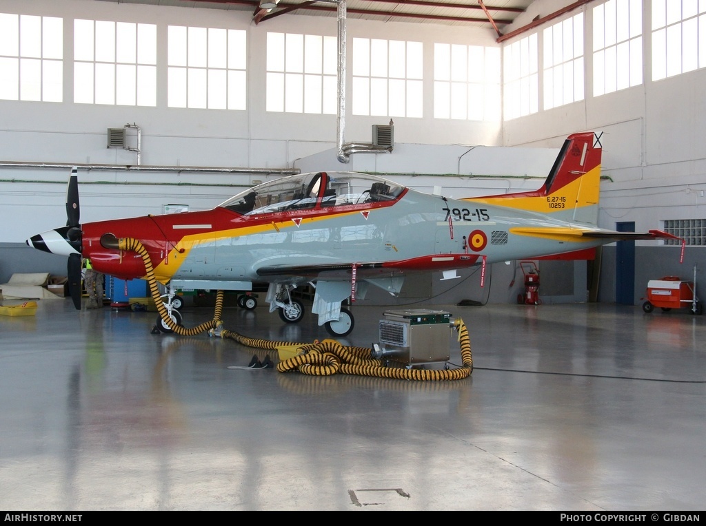 Aircraft Photo of E.27-15 / 10253 | Pilatus PC-21 | Spain - Air Force | AirHistory.net #495703