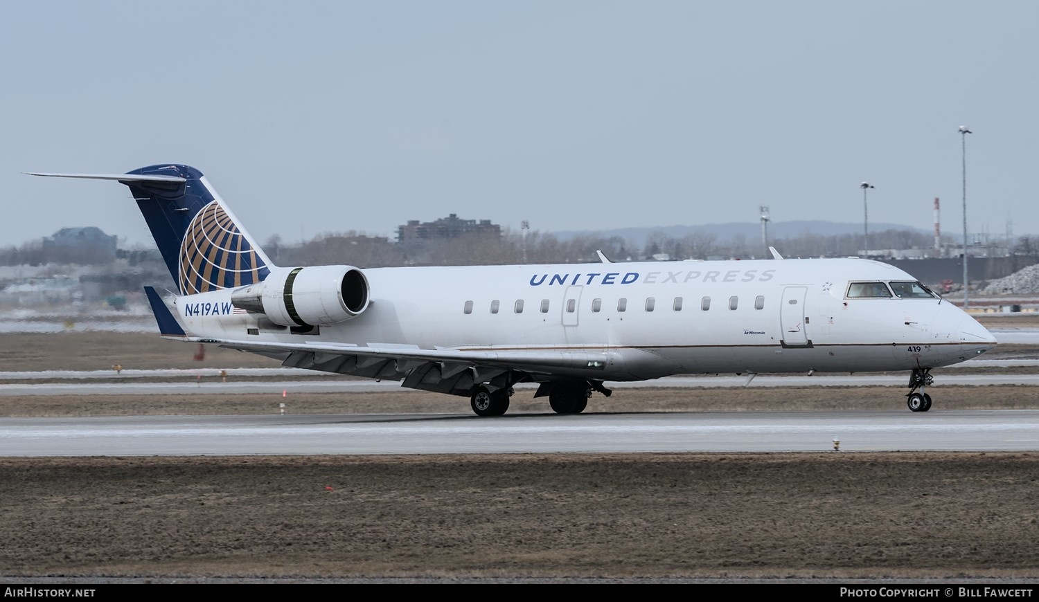 Aircraft Photo of N419AW | Bombardier CRJ-200ER (CL-600-2B19) | United Express | AirHistory.net #495707