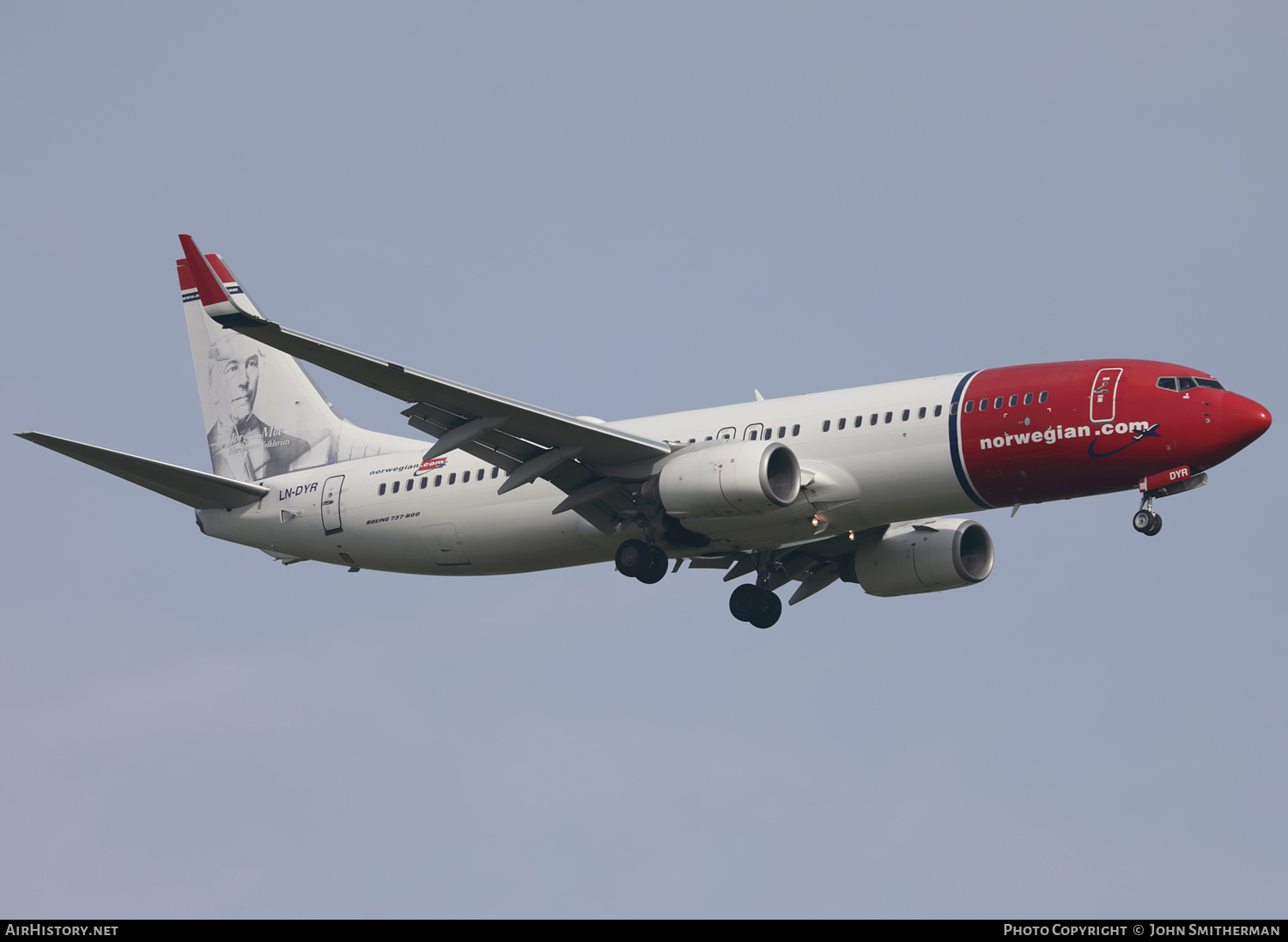 Aircraft Photo of LN-DYR | Boeing 737-8JP | Norwegian | AirHistory.net #495715