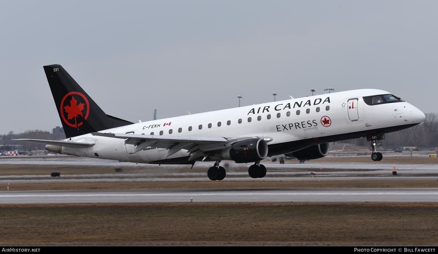 Aircraft Photo of C-FEKH | Embraer 175LR (ERJ-170-200LR) | Air Canada Express | AirHistory.net #495718