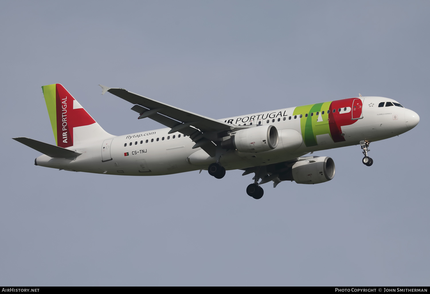 Aircraft Photo of CS-TNJ | Airbus A320-214 | TAP Air Portugal | AirHistory.net #495719