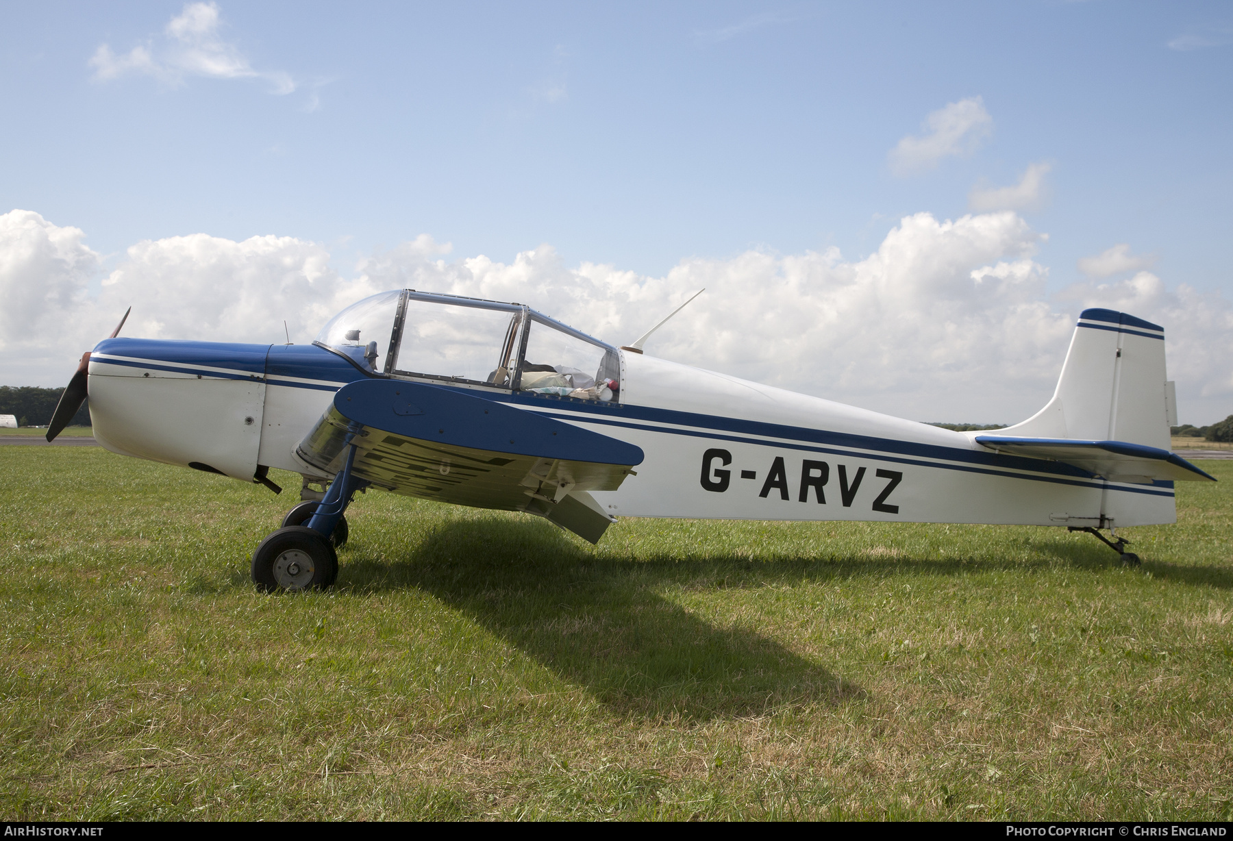 Aircraft Photo of G-ARVZ | Druine D-62B Condor | AirHistory.net #495721