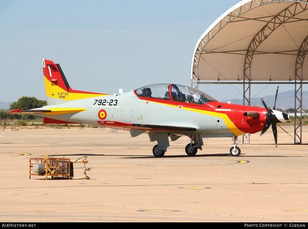 Aircraft Photo of E.27-23 / 10261 | Pilatus PC-21 | Spain - Air Force | AirHistory.net #495726