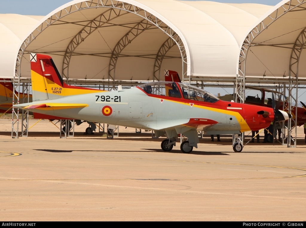 Aircraft Photo of E.27-21 / 10259 | Pilatus PC-21 | Spain - Air Force | AirHistory.net #495736